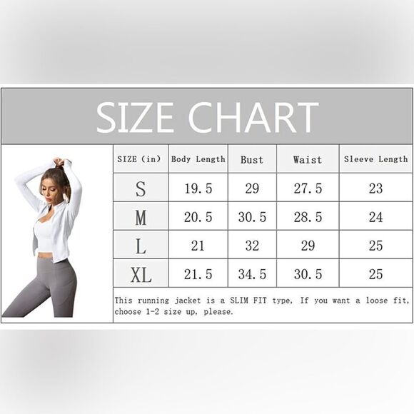 Women's Stretchy Athletic Workout Lightweight Jacket Full Zip Running Jacket - Picture 7 of 7